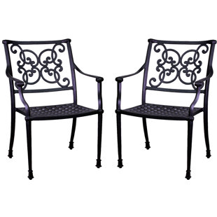 Chaises En ca De MétalWayfair Patio fgvY76yb